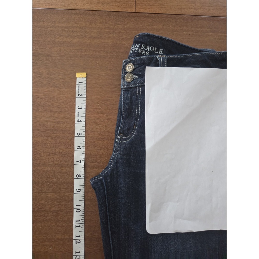 American Eagle Artist Stretch Jeans Women's 8x29.5 Bootcut Flare - Picture 6 of 10